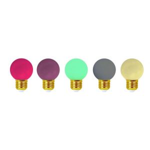 Girard sudron Lot de 5 ampoules led E27 étanches pour guirlande décorative (4 kits) - Kit guirlande - Kit Jazz