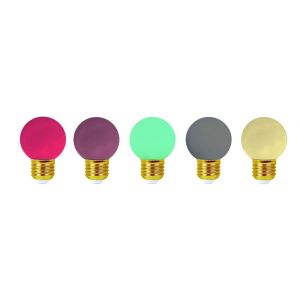 Image de Girard sudron Lot de 5 ampoules led E27 étanches pour guirlande décorative (4 kits) - Kit guirlande - Kit Jazz