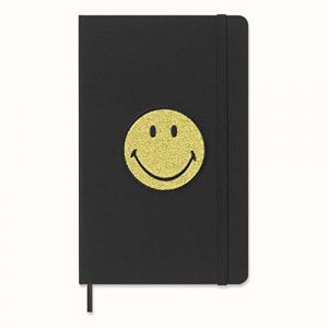 Image de Moleskine Carnet Smiley Grand Format Ligné Couverture Rigide