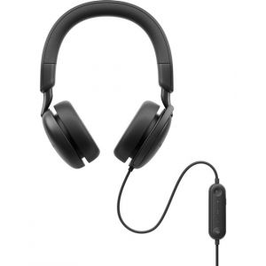Dell Pro Wired ANC Headset WH5024 - Micro-casque - sur-oreille - filaire - Suppresseur de bruit actif - USB-C - certifié Zoom, Certifié pour Microsoft Teams