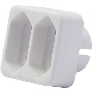 Chacon Domino standard 2x2,5 A - Blanc