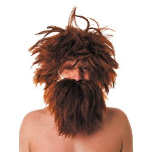 Ruedelafete Perruque et barbe Cro Magnon