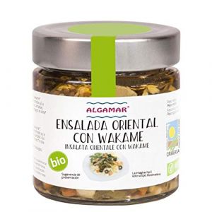 Salada oriental wakame org&acirc;nica 180 g - Algamar