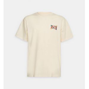 Tommy Jeans T-shirt droit en coton signature florale Beige
