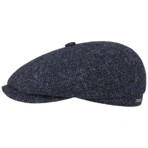 Stetson Casquette Hatteras Shetland Wool bleu foncé 56 cm