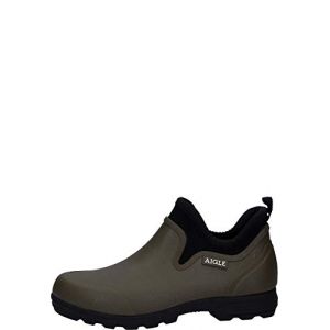 Aigle Bottes en caoutchouc Lessfor Plus M - Kaki, 46, vert olive.
