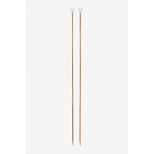 Dmc Aiguilles à tricoter n°5 ROSE GOLD - En aluminium anodisé | Légères et tendances - Look féminin et élégant | Longueur 40 cm