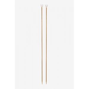 Dmc Aiguilles à tricoter n°5 ROSE GOLD - En aluminium anodisé | Légères et tendances - Look féminin et élégant | Longueur 40 cm