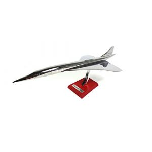 Concorde aérospatiale 1969 échelle 1-200 (30 cms) argent - Avion collection Silver classics