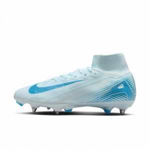 Nike Chaussure de foot montante à crampons SG-Pro Mercurial Superfly 10 Elite - Bleu - Taille 37.5 - Male