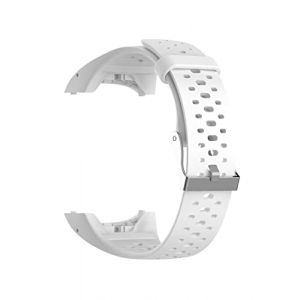 Polar INF Bracelet Compatible avec M400/M430, Bracelets en Silicone de Remplacement Compatible avec M400/M430, Blanc