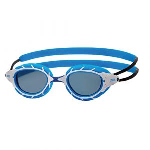 Zoggs Lunettes de natation Predator - blue/white/tintsmoke/blue - TU