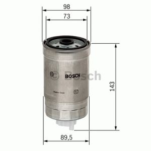 Bosch Filtre &agrave; carburant 1457434459