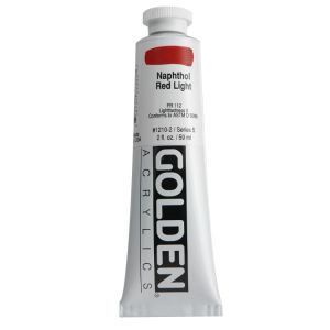 Golden HEAVY BODY Series 6 - Peinture - acrylique - magenta primaire - semi-opaque - 59 ml