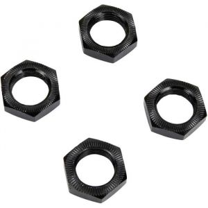 Reely Ecrous de roue autobloquants noir 1:8 4 pc(s)