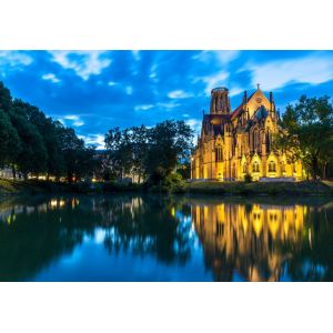 Grafika Puzzle Deutschland Edition - Stuttgart, Johanneskirche am Feuersee