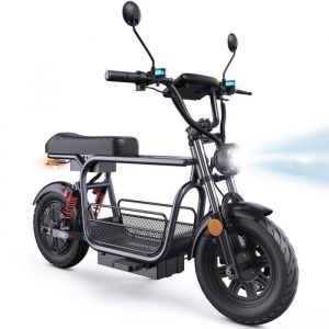 Trottinette Électrique Iscooter Dx5 - Autonomie De 72 Km - Quatre Vitesses - 48 V - 15,6 Ah - Panier Amovible - 1 500 W - Modèle Tout-Terrain Et Urbain