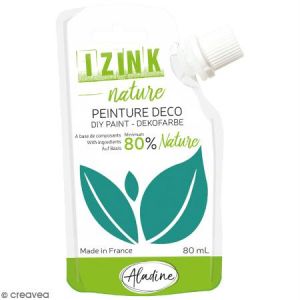 Image de Aladine Peinture déco Izink Nature turquoise - 80 ml