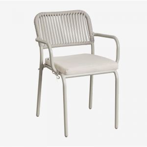Chaise De Salle À Manger Empilable Arhiza Vert Kaki