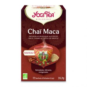 Image de Yogi Tea Chaï Maca 17uts