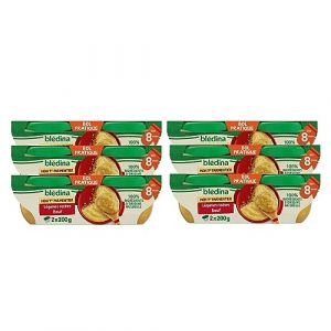 Blédina Bols Plat Bébé - Parmentier de Petits Légumes Racine Bœuf - Dès 8 Mois - 12 bols de 200g