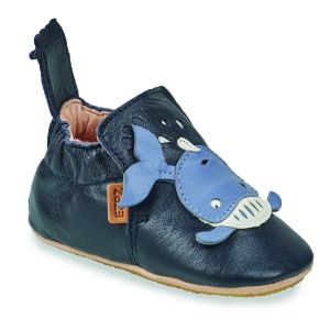 Easy Peasy Chaussons enfant MY BLUBLU BALEINEAU Bleu - Taille 24,25,26,27