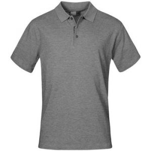 Image de Promodoro Polo supérieur Hommes, XS, gris foncé-mélange