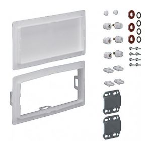 Hager Kit vertical armoire-armoire univers IP44-1 travée 2 armoires superposées l500mm (FZ442S)
