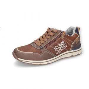 Dockers by Gerli Baskets de - Baskets Zippées en Mesh - Marron - EU41 à EU47 - pour Homme - marron