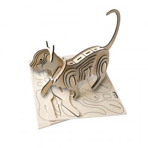 Puzzle en bois découvre tout sur les sorcières et magiciens Did you know 3D