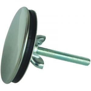 Cache trou en laiton chrom&eacute;