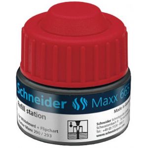 Schneider Electric 166502 - Station de recharge Maxx 665, encre effa&ccedil;able rouge