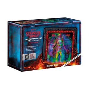 Clementoni Puzzle 520 pièces The Morphing Collection Stranger Things Cadre lumineux Vecna