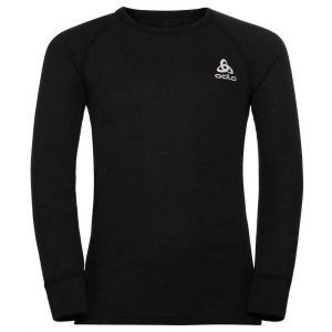 Odlo ACTIVE WARM ECO KIDS BL TOP CREW NECK L/S BLACK 21 [Taille 80]