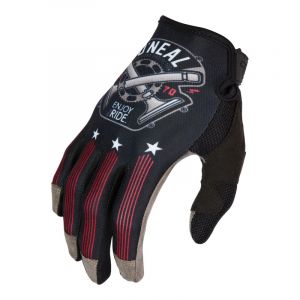 O'neal Gants cross Mayhem Piston V.23 noir/blanc/rouge- 2XL