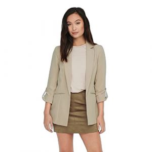Only ONLKAYLE-ORLEEN 3/4 Blazer TLR Noos, Beige, 36 Femme
