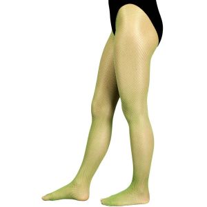 Ruedelafete Collants résille adulte S/M (36/40), Vert