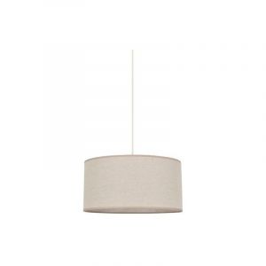 Corep Suspension design Cylindre Beige Tissu 654487