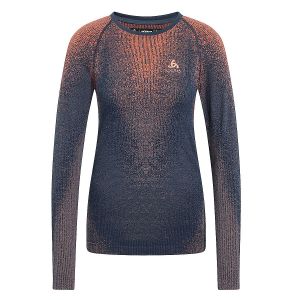 Odlo Base layer femme blackcomb bleu