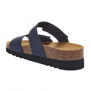 Image de Scholl Lusaka 2.0, Sandale Femme, Navy Blue, 37 EU