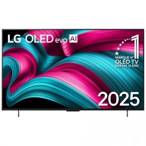 LG OLED42C54LA.AEU OLED evo Noir Profond et booster de luminosité 120 Hz 4K 106 cm IA 2025