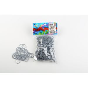 Image de Rainbow Loom Recharge 300 élastiques + 12 fermoirs