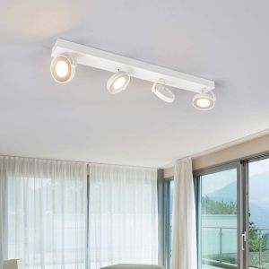 Image de Philips Myliving Clockwork Plafonnier LED 4 foyers, blanc