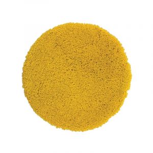 Spirella Tapis de bain Rond Microfibre HIGHLAND Ø110cm Safran - Safran