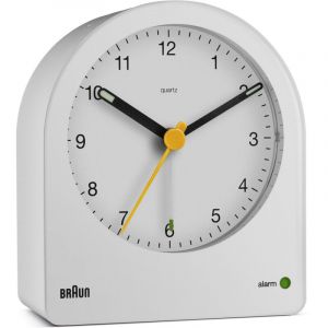 BRAUN BC22 W Réveil à quartz  blanc