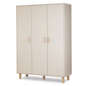 Armoire 3 portes Littlesky by Klups Laura Champagne et Bois