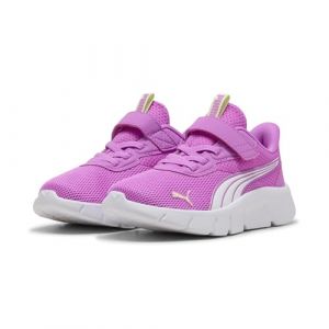 Puma Flexfocus Modern AC+ PsSneaker Unisexe pour Enfants &agrave; orchid&eacute;e &eacute;lectrique Blanche, 28 EU