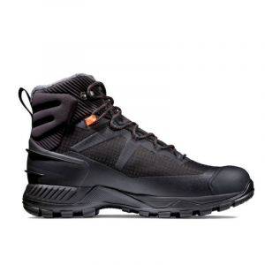 Mammut Homme Blackfin III Mid DT Men Chaussures de Trekking et de randonnée, Black-Black, 45 1/3 EU