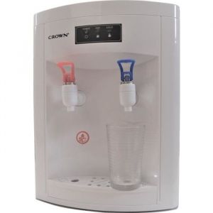 Crown CWD-1905W, Distributeur d'eau de bureau, refroidissement électronique, blanc