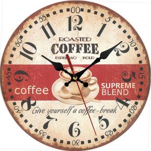Horloge murale en bois 12 pouces horloge murale géante horloge rétro Design moderne horloge murale salon chambre décor horloge